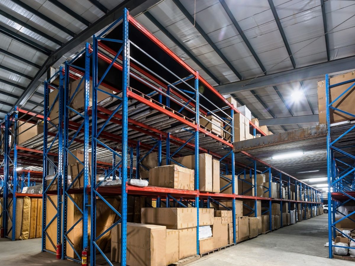 Warehouse treated under a commercial pest control programme