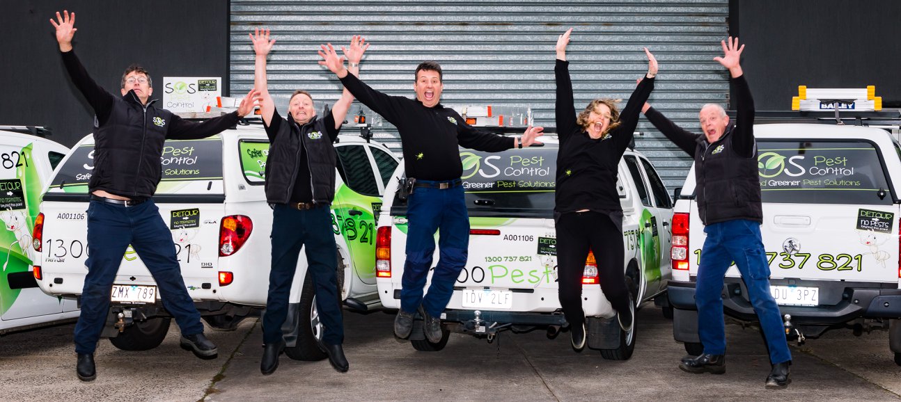 The SOS Pest Control team